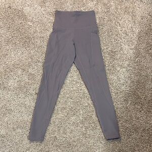 Womens mauve high quality running leggings